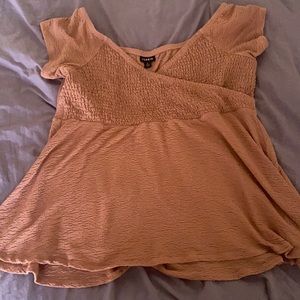 Torrid smocked top